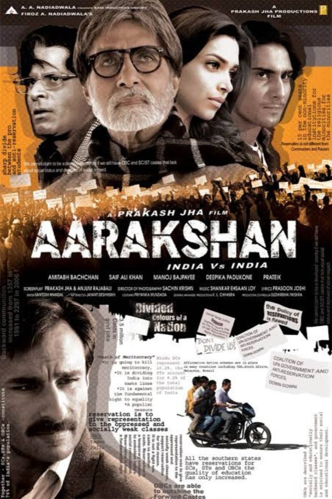 Aarakshan film poster